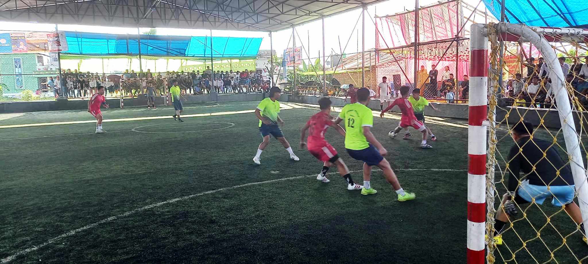 प्रदेशस्तरीय फुटसल प्रतियोगिता जारी