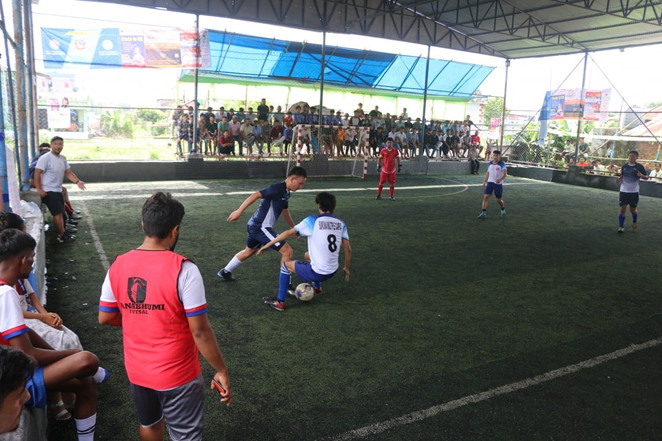 प्रदेशस्तरीय फुटसल प्रतियोगिताको क्वार्टरफाइनल समीकरण पूरा