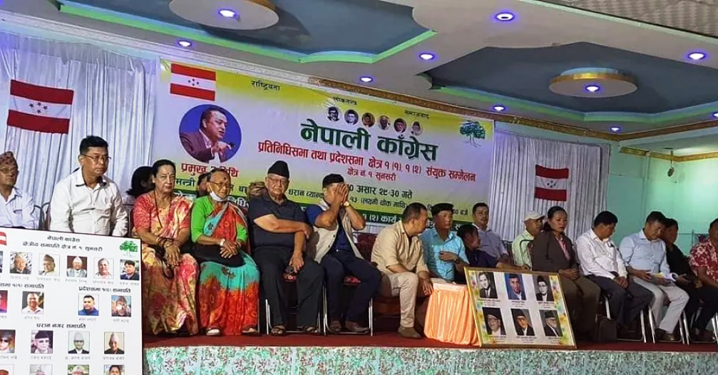 कांग्रेस भेलाद्वारा १४ बुँदे नीति कार्यक्रम पारित