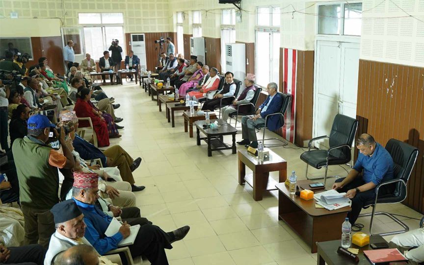 कांग्रेस केन्द्रीय समिति बैठक बस्दै