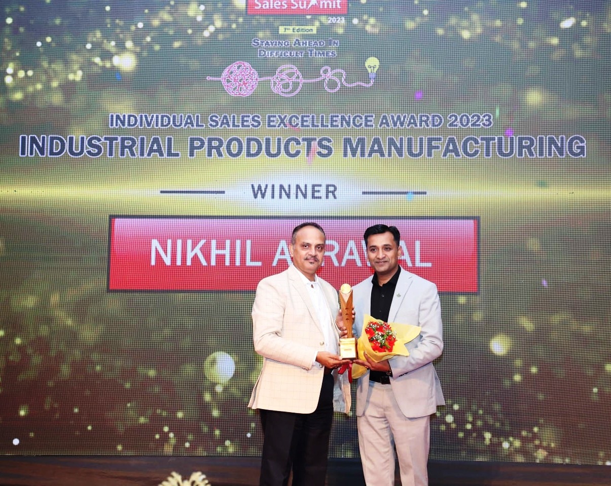 शिवम् सिमेन्टले पायो अर्गनाइजेशन सेल्स इक्स्लेन्ट अवार्ड