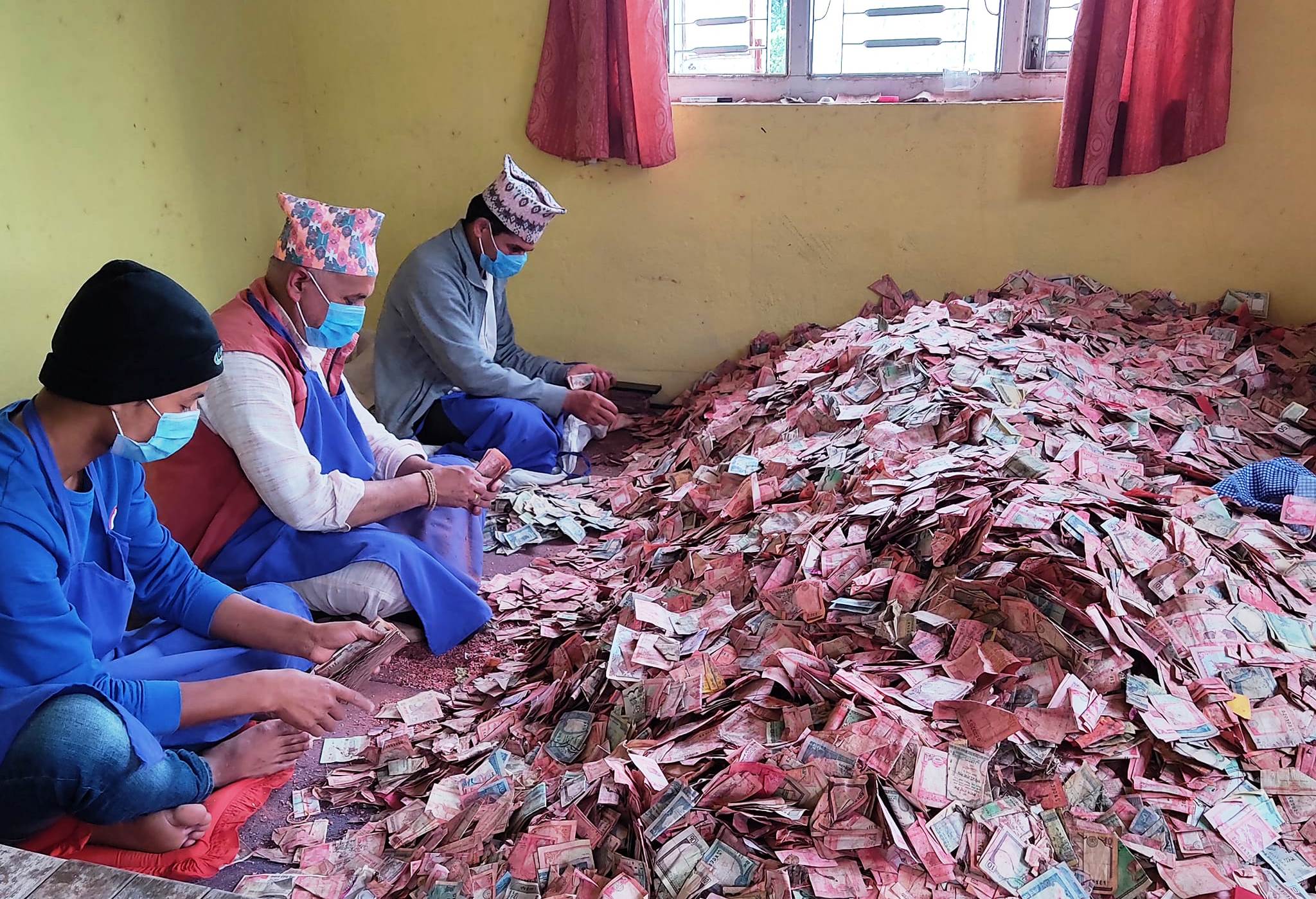 पाथीभरा मन्दिरमा तीन करोड १९ लाख भेटी सङ्कलन