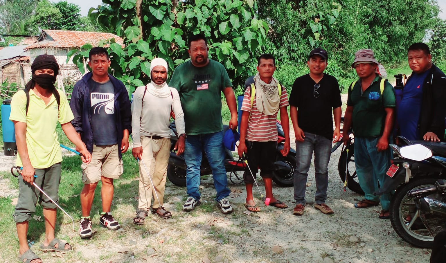 डेंगु नियन्त्रणका लागि टोल टोलमा औषधि