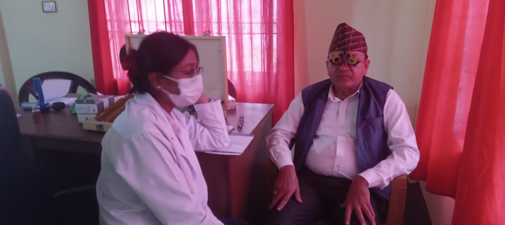 सुर्य ज्योतिले गर्यो बिराटचोकमा आँखा शिबिर