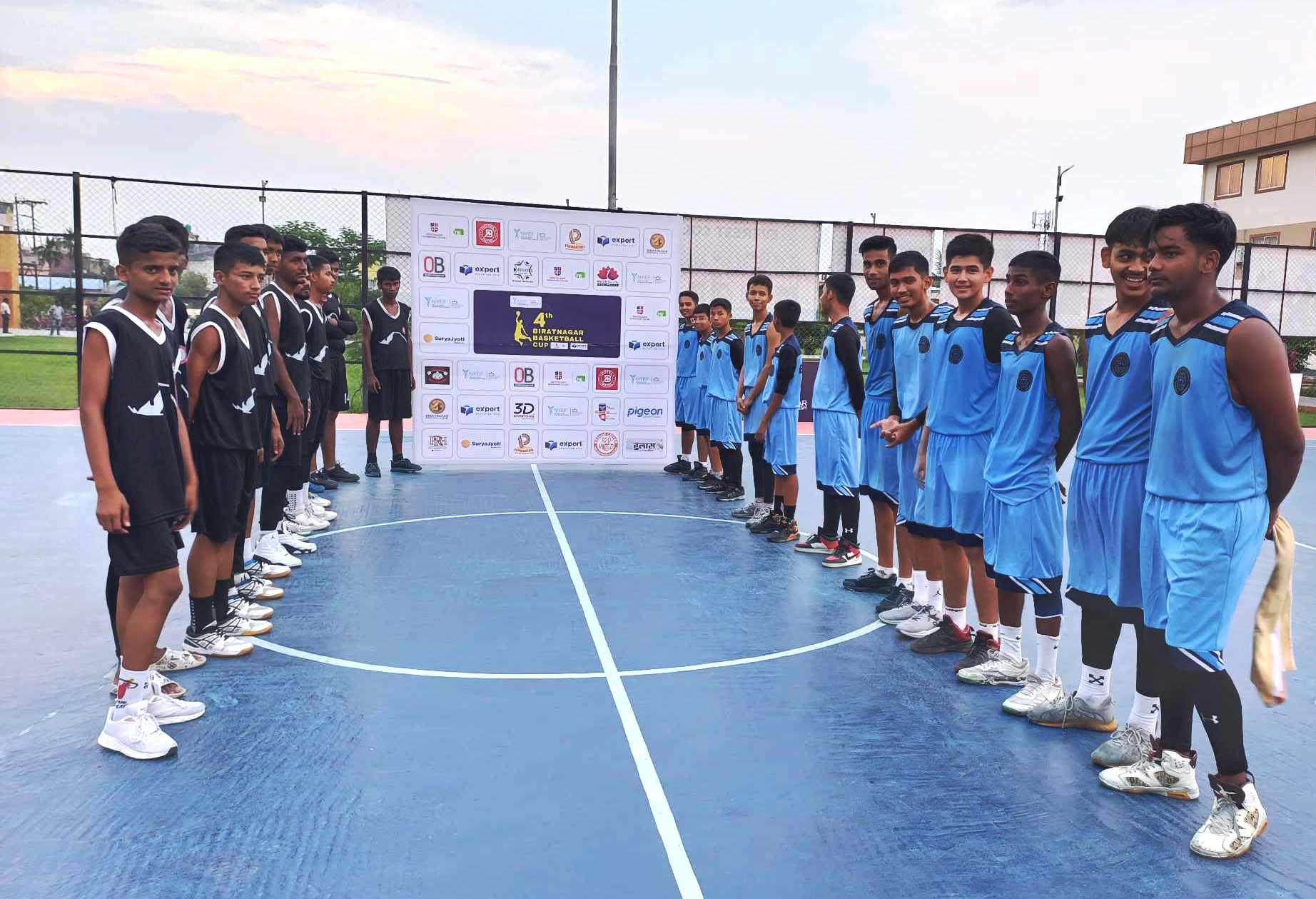 अन्तर स्कुल बास्केटबलको फाइनलमा एभरेष्ट