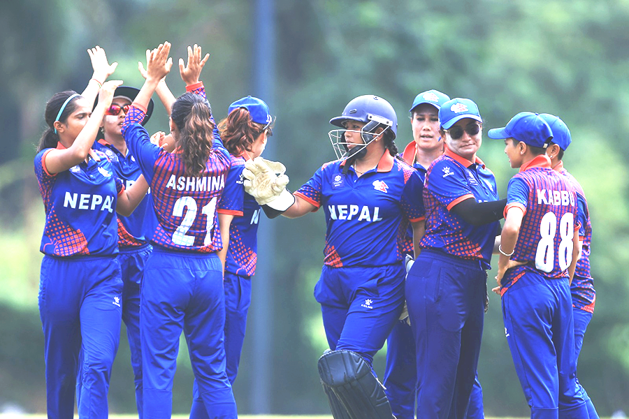 बहराइनमाथि नेपालको १० विकेटको जित