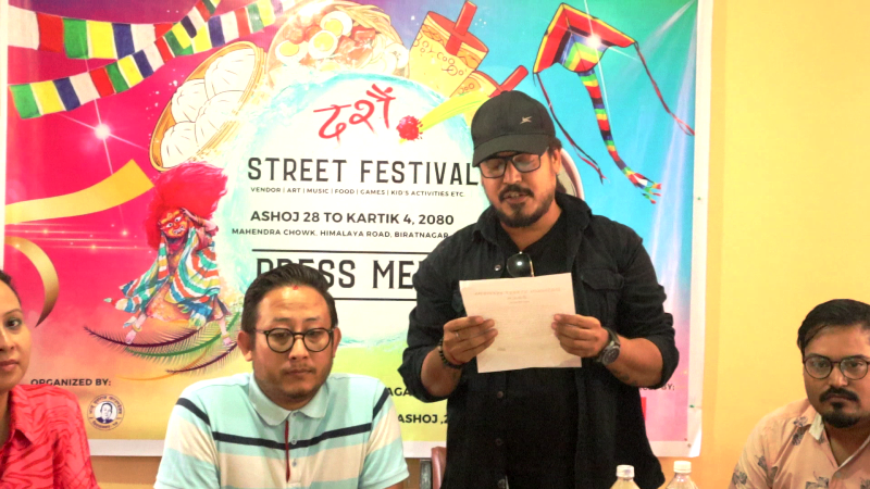 असोज २८ गतेबाट विराटनगरमा दसैँ सडक महोत्सव हुने