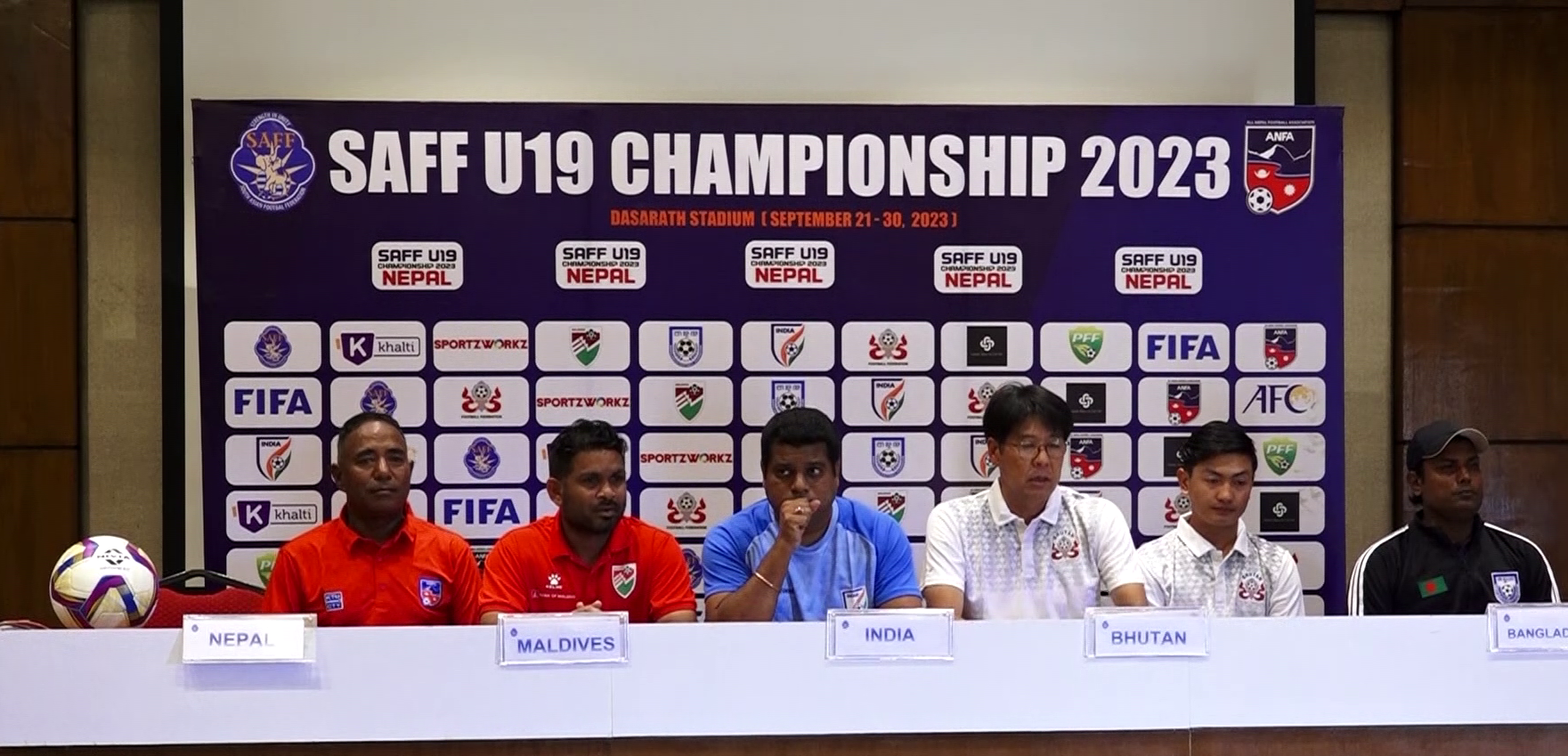 साफ यू-१९ च्याम्पियनसिप आजदेखि, नेपालले पाकिस्तानसँग खेल्दै