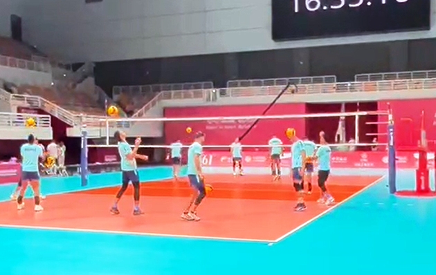 १९औं एसियाडको पुरुष भलिबलमा नेपाल र बहराइनको खेल आज