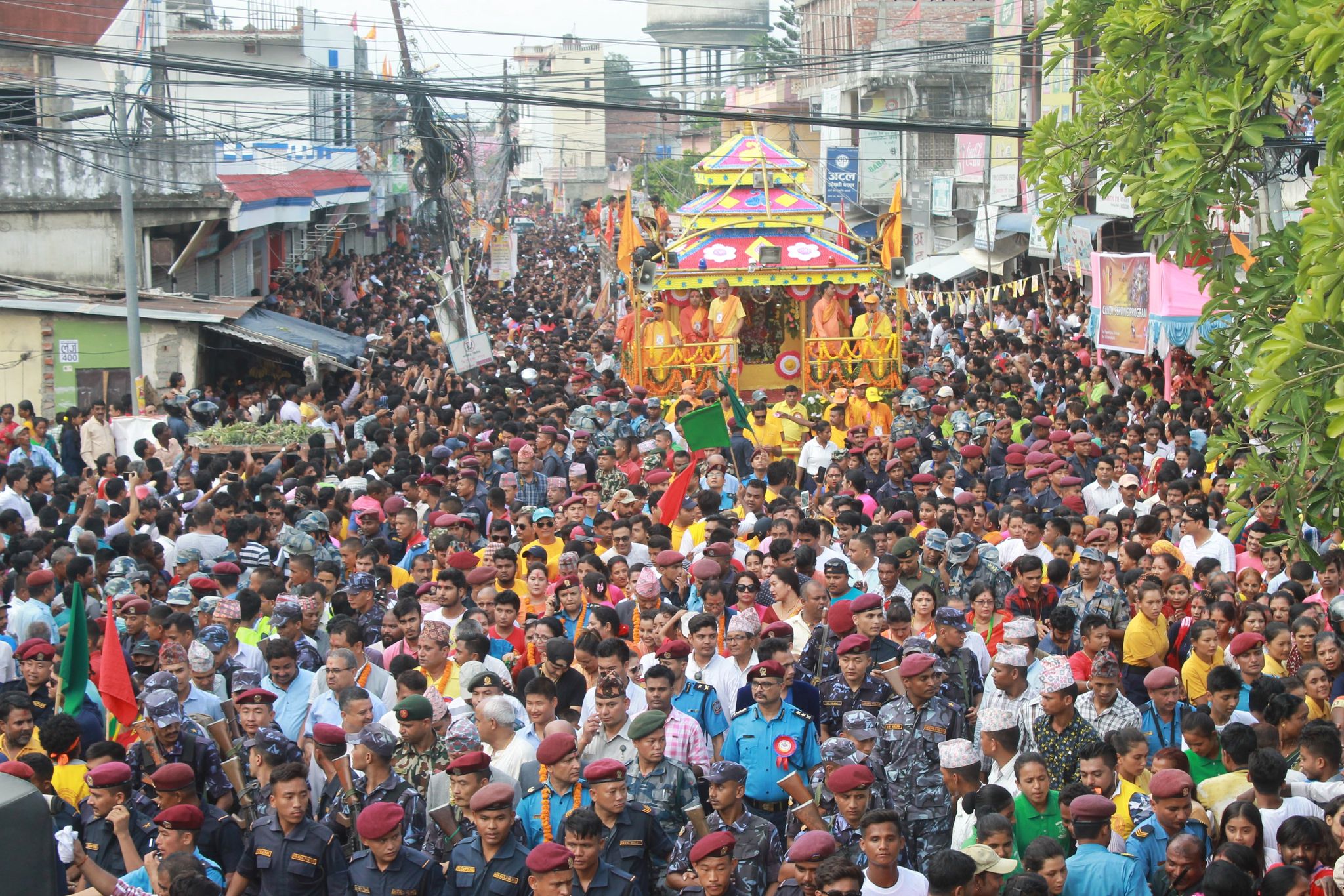 विराटनगरमा ऐतिहासिक राधाकृष्ण रथयात्रा आज, प्रदेशमा सार्वजनिक बिदा