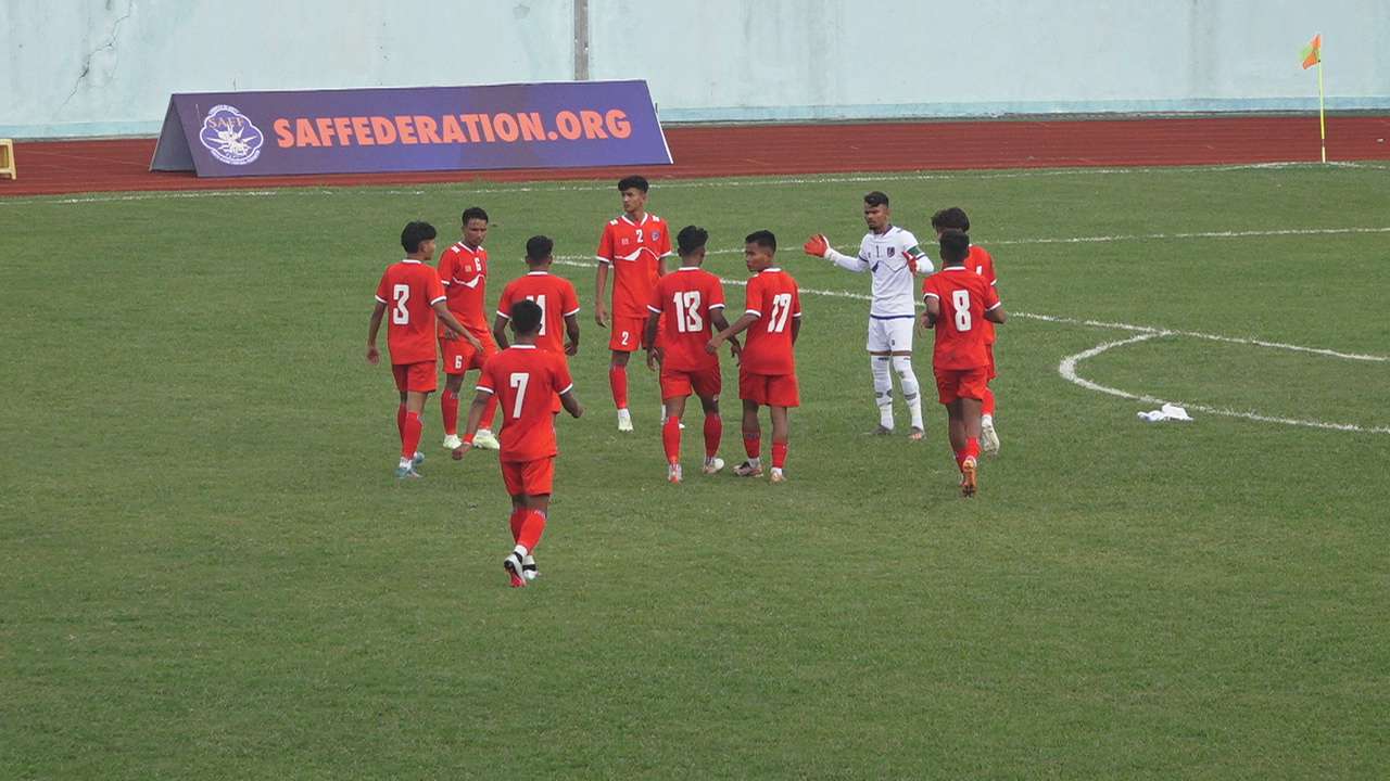 नेपाल यू–१९ साफ च्याम्पियन्सिपको सेमिफाइनलमा