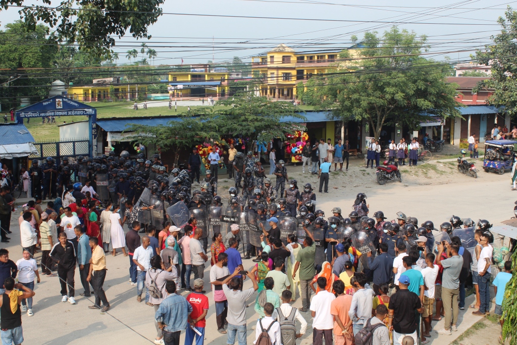 विरोध प्रदर्शनकाबीच युवा संघ अर्जुनधाराको अधिवेशन