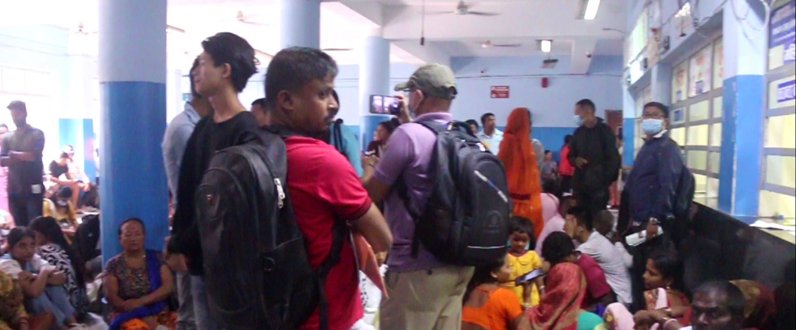 वीपी प्रतिष्ठानका चिकित्सकहरु आन्दोलन गर्न काठमाडौ,उपचार गर्न आएका विरामीको बिचल्ली