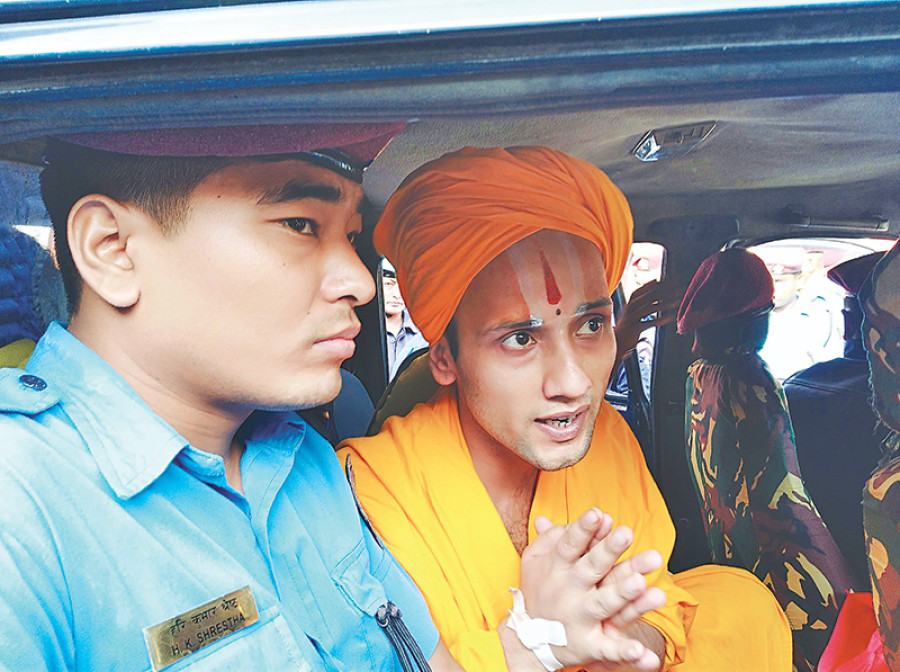 धार्मिक हिंसा भड्काउन खोजेकाे आरोपमा धर्म गुरु श्रीनिवास आचार्य प्रहरीद्धारा पक्राउ