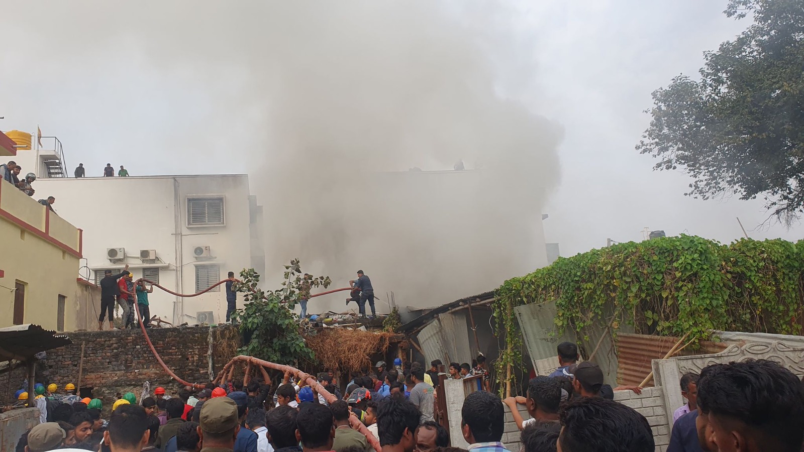 विराटनगर आगलागी, ४० लाखको क्षति, घाइतेलाई लगियो काठमाडौं