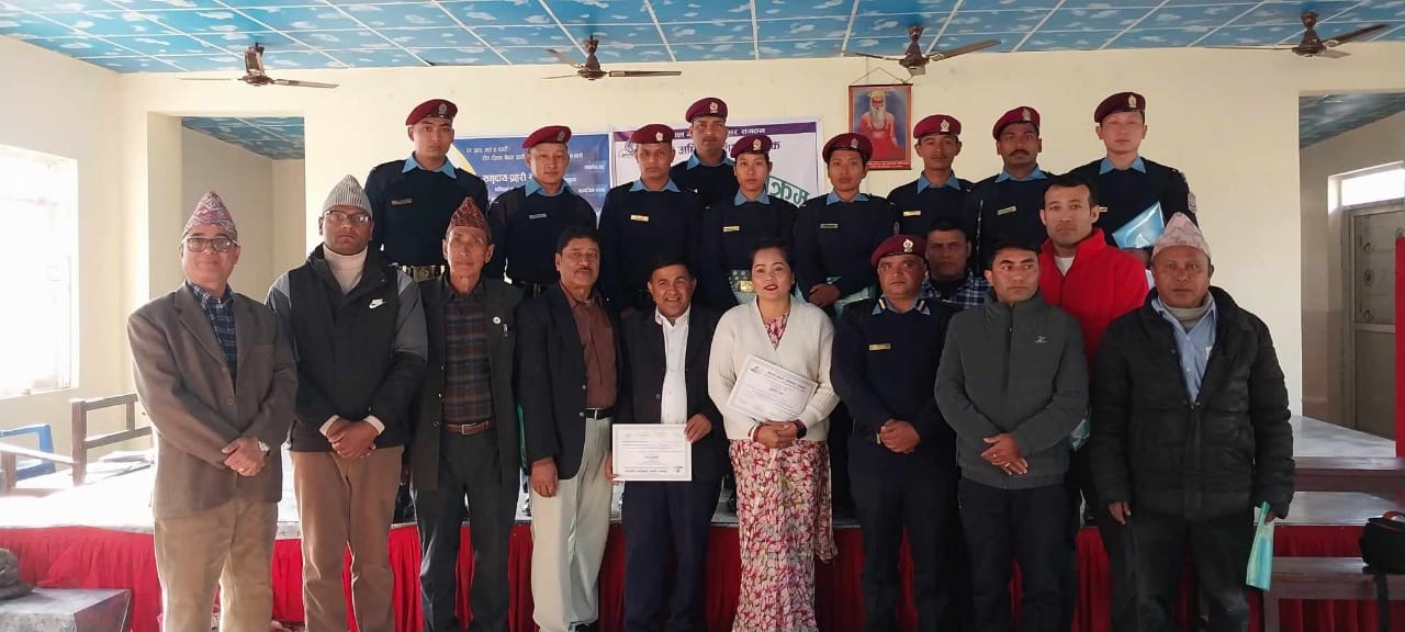 भोजपुरको दिङ्लामा मानव अधिकार शिक्षा विषयक एक दिवसीय कार्यक्रम सम्पन्न