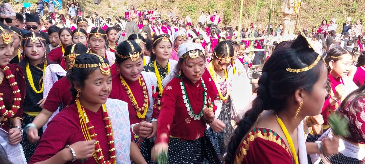 किरात समुदायले मनाए उँधौली पर्व