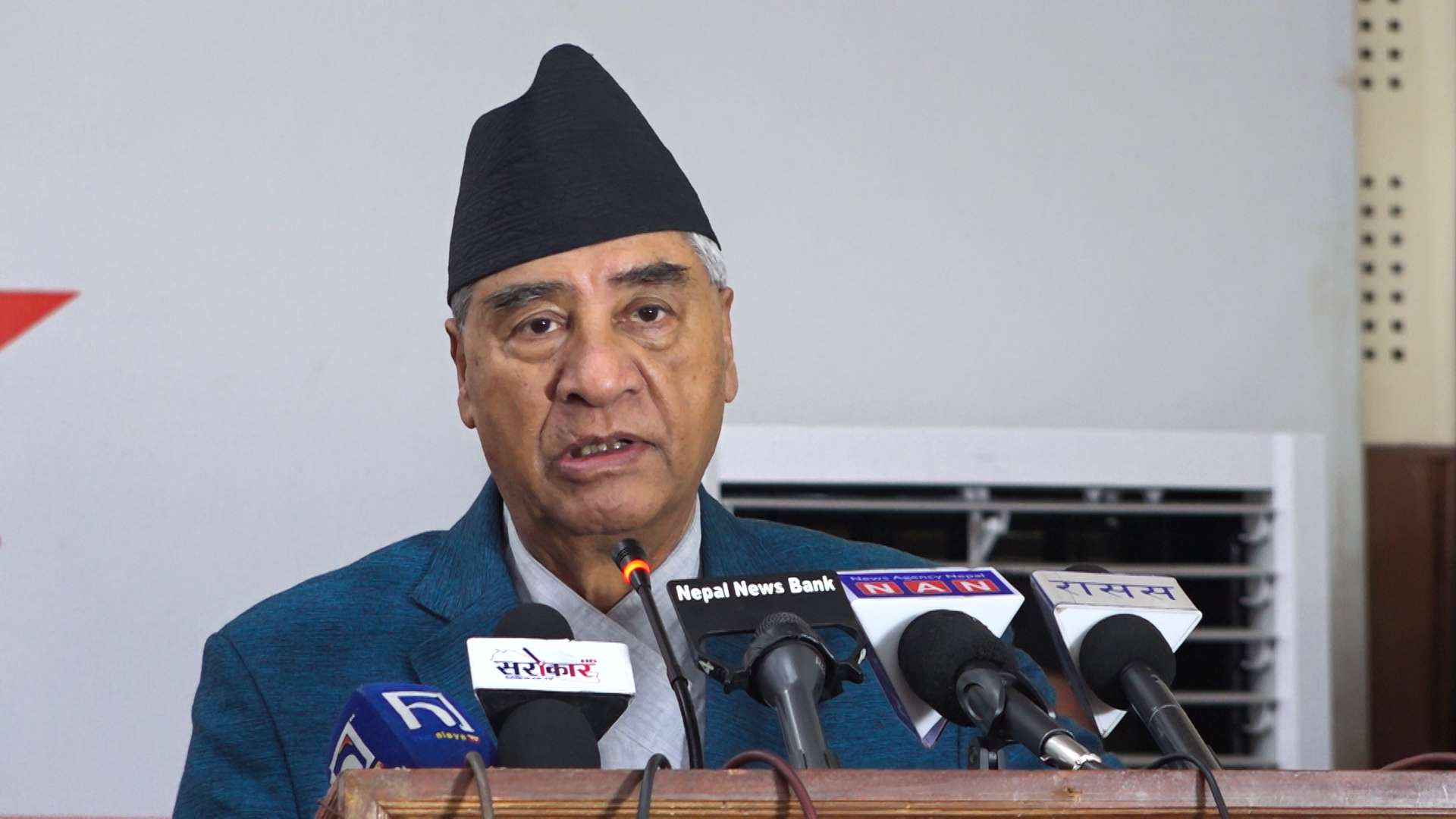 व्यवस्था कमजोर पार्नेहरु विरुद्ध एक भएर लड्न आवश्यक- सभापति देउवा