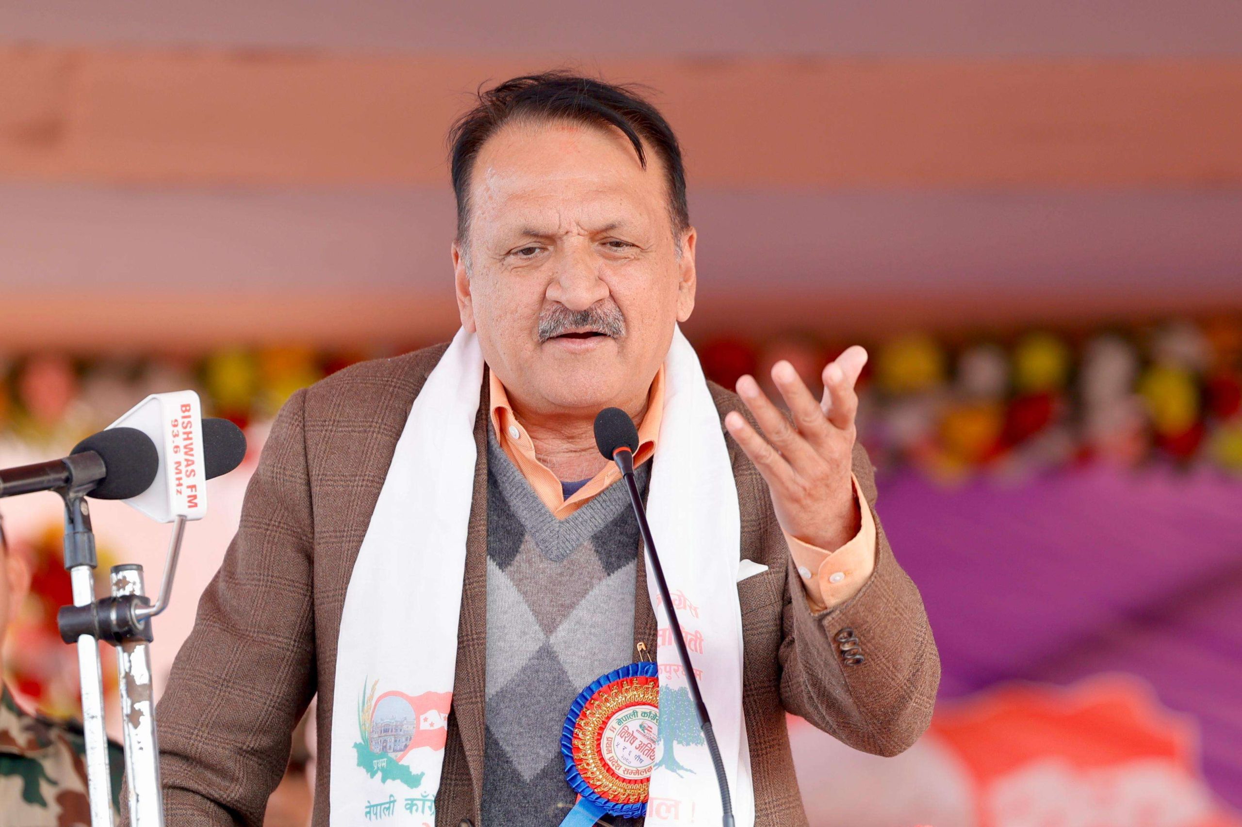 मधेश बलियो नभइ कांग्रेस बलियो हुँदैन ः अर्थमन्त्री महत