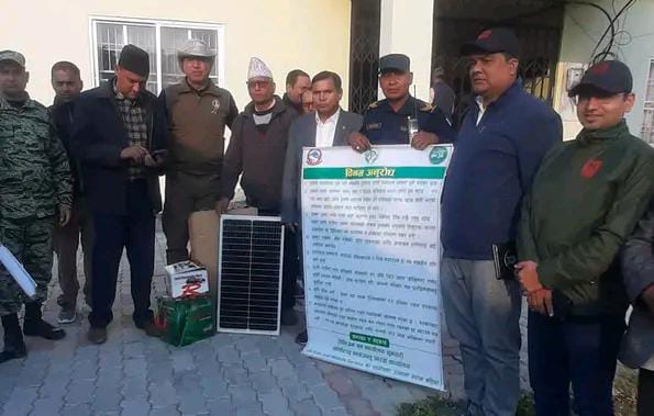 इटहरीमा हात्ती विज्ञ टोली 