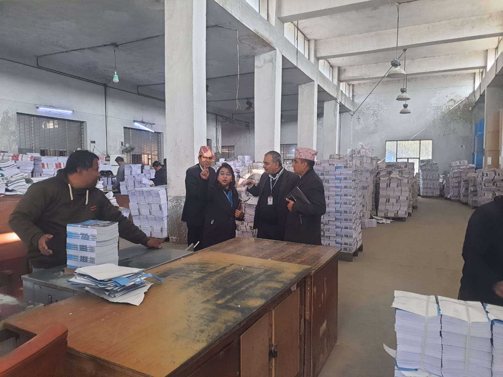 पाठ्यपुस्तक छपाइ धमाधम, समयमै पुर्याउन निर्देशन