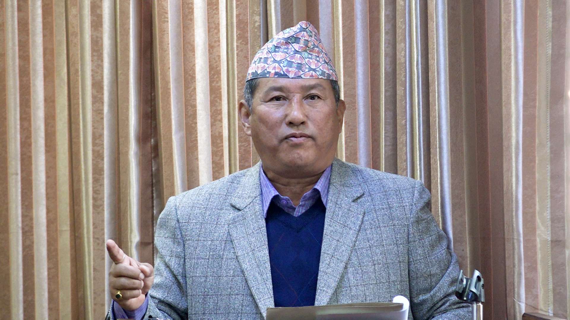 खेलाडी पलायन रोक्न कार्यक्रम ल्याउँछौंः खेलकुद मन्त्री लिम्बु