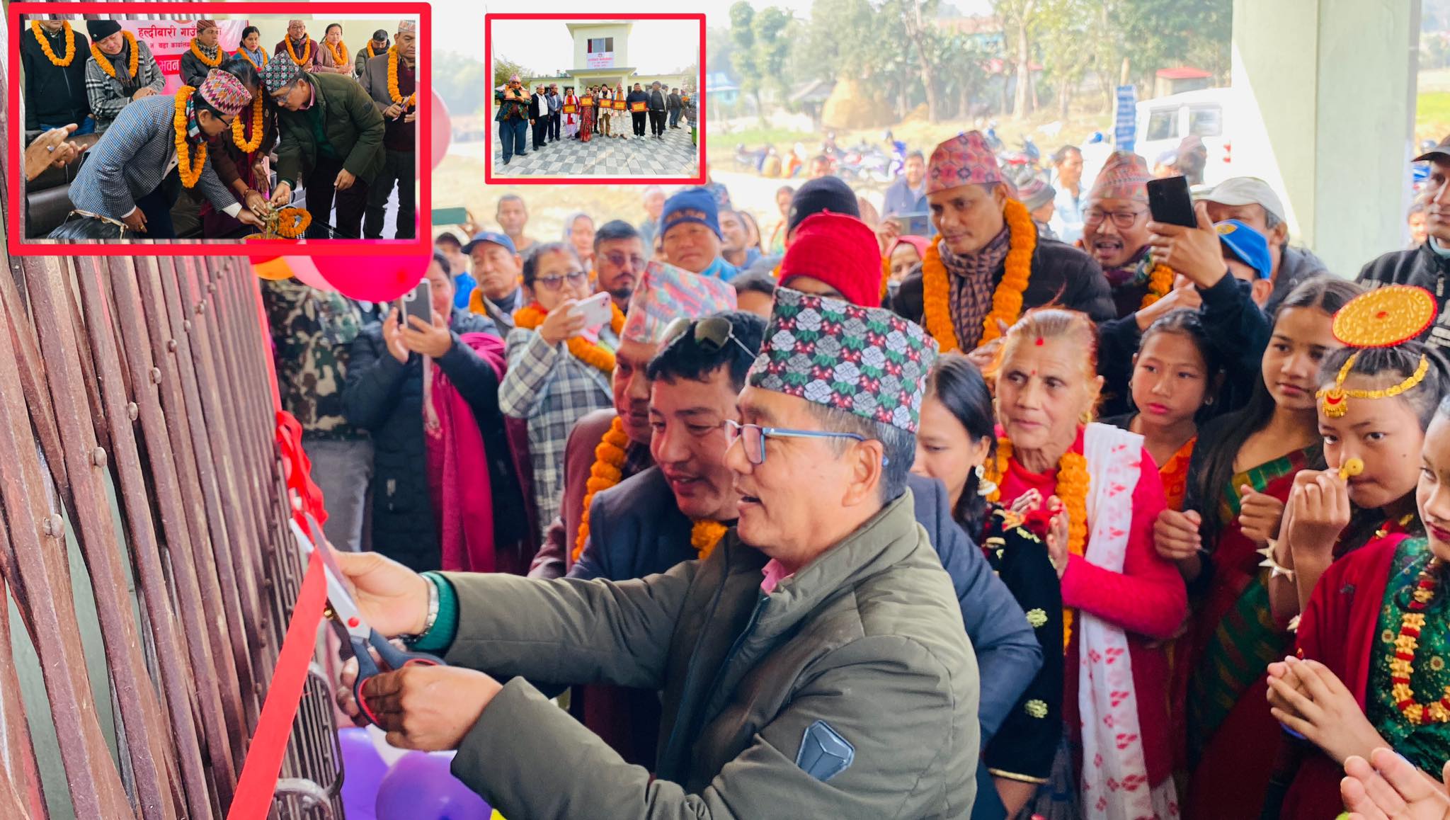 हल्दीबारीका सबै वडा कार्यालय अब आफ्नै भवनमा