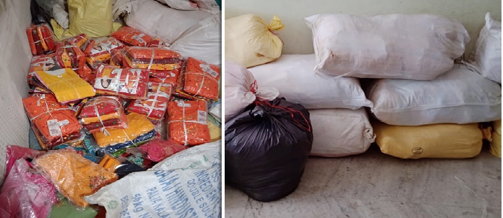 भन्सार छली गरी नेपाल भित्र्याउदै गरको अवैध सामान बरामद