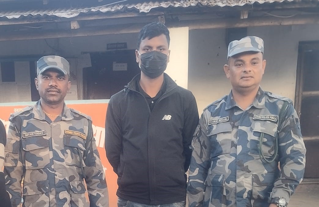 सुनसरीबाट हुण्डी कारोबारको २१ लाख ५७ हजारसहित एक जना पक्राउ