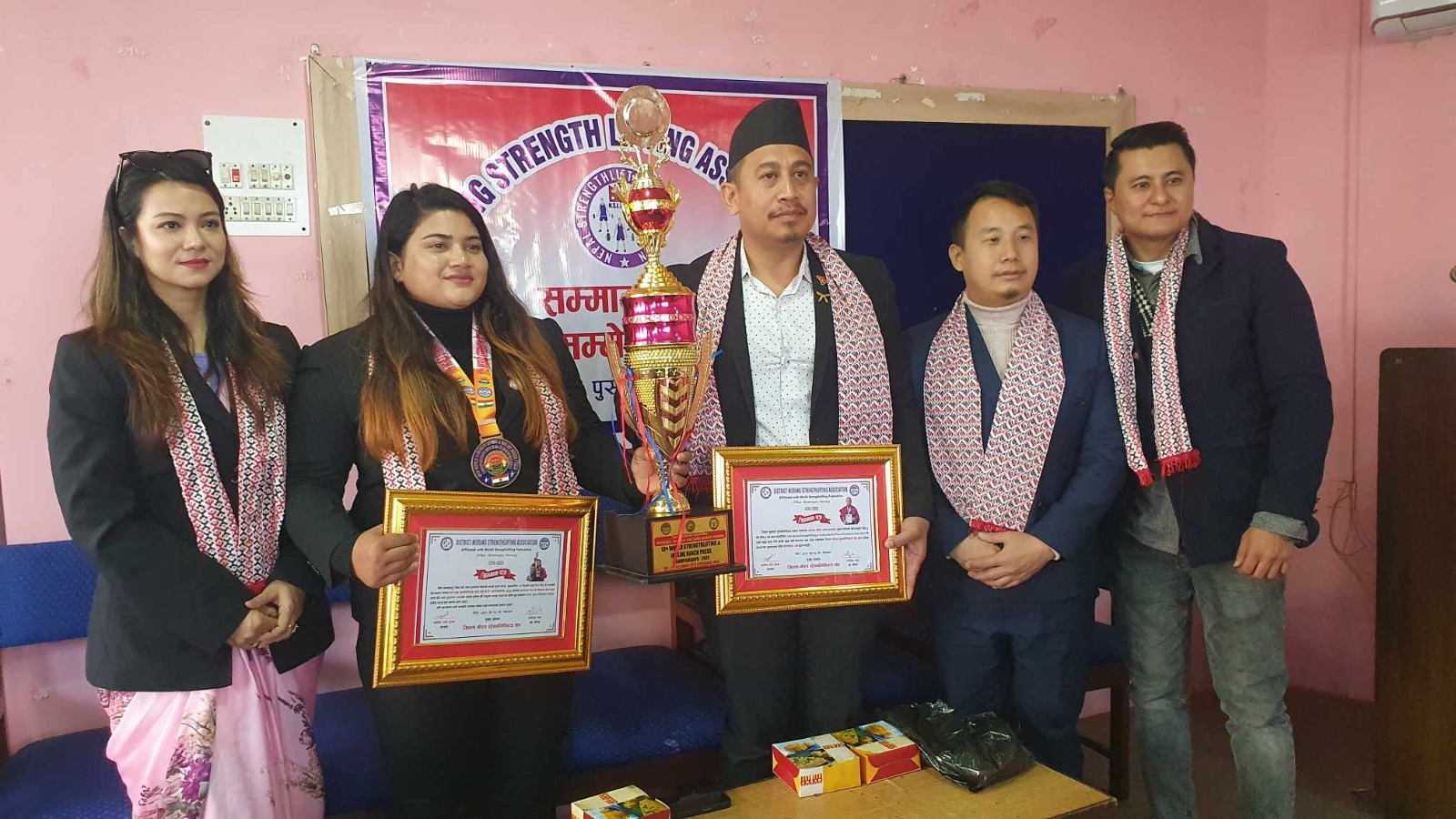 पदक विजेता दीपा विष्टलाई विराटनगरमा सम्मान