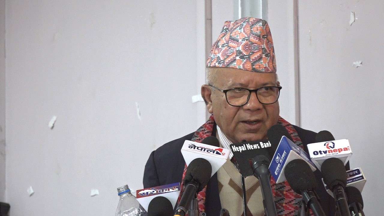 ओलीको मति अझै सप्रिएको छैन ः अध्यक्ष नेपाल