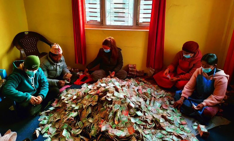 पाथीभरा मन्दिरबाट पुस महिनामा ३५ लाख भेटी सङ्कलन