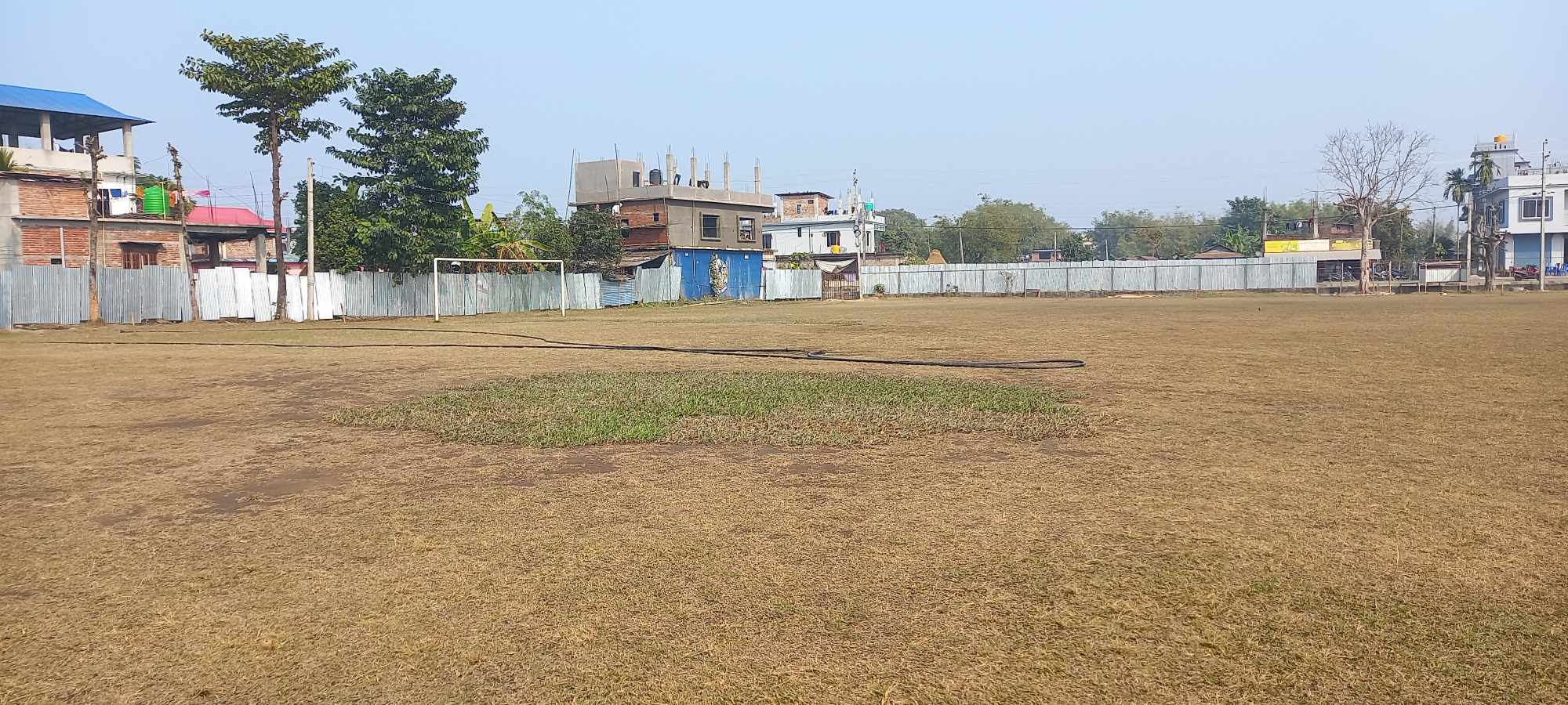 झापा गोल्डकपका लागि डोमालाल खेल मैदानको स्तरोन्नति