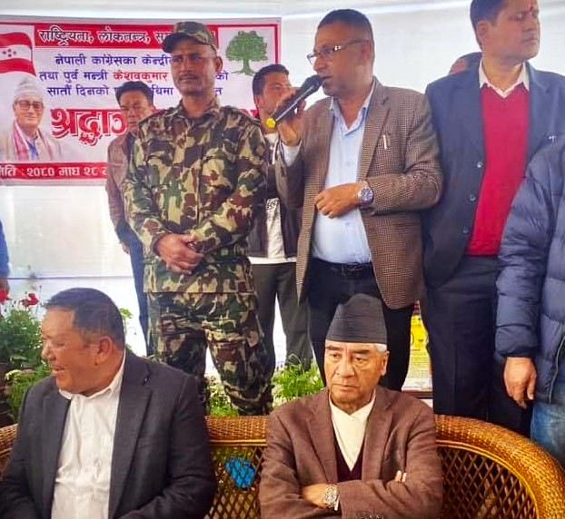 बुढाथोकीको निधन पार्टी र राष्ट्रलाई अपूरणीय क्षति – सभापति देउवा