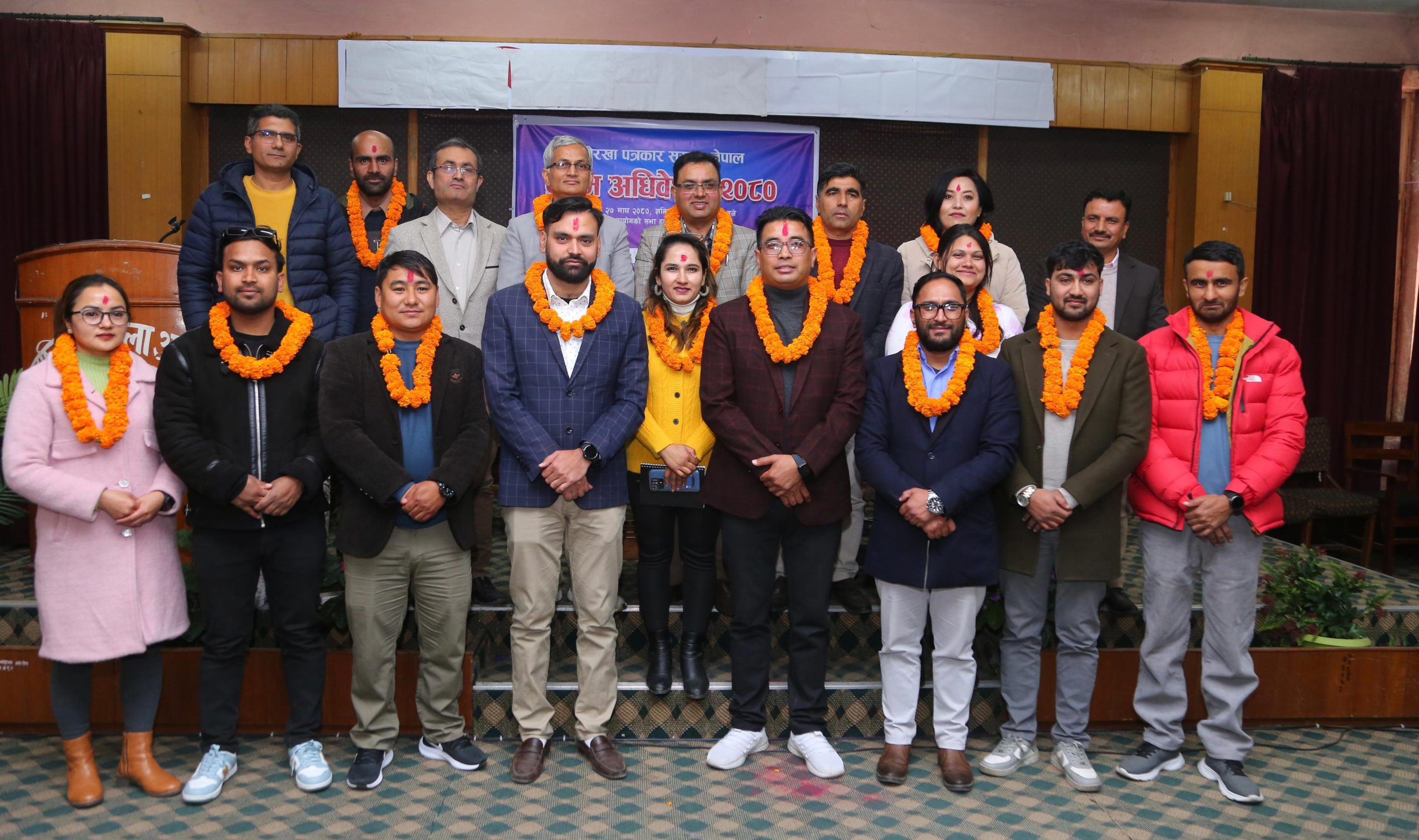 फोटोपत्रकार वन्तको अध्यक्षतामा गोरखा पत्रकार समाजको नयाँ नेतृत्व चयन