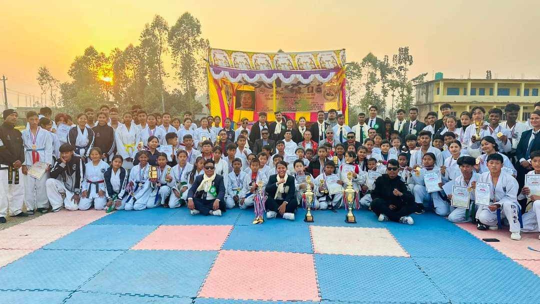 झापाले जित्यो प्रदेशस्तरीय तेक्वान्दोको उपाधि 