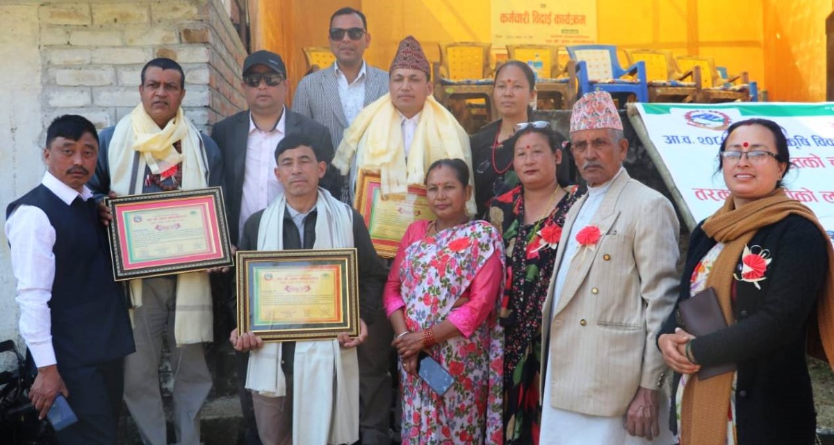 इलाम दशले गर्‍यो किसान–उद्यमीलाई प्रोत्साहन