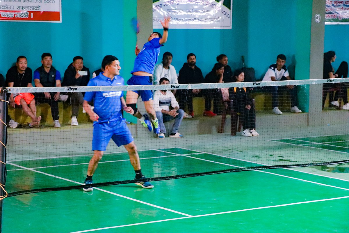 राष्ट्रिय ब्याडमिन्टन प्रतियोगिताको सेमिफाइनल समीकरण पूरा