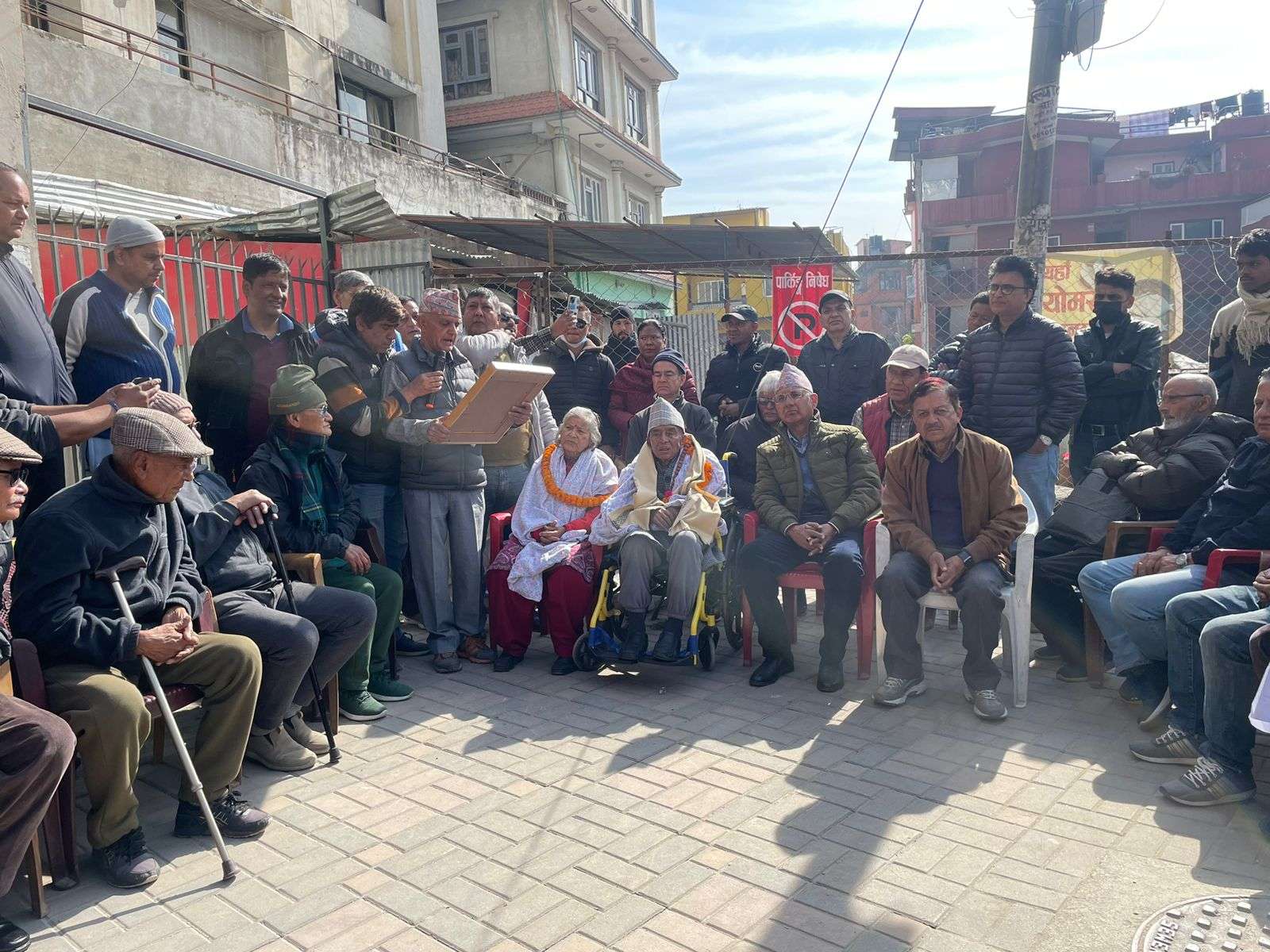 जेठा पत्रकार भैरव रिसालको अभिनन्दन