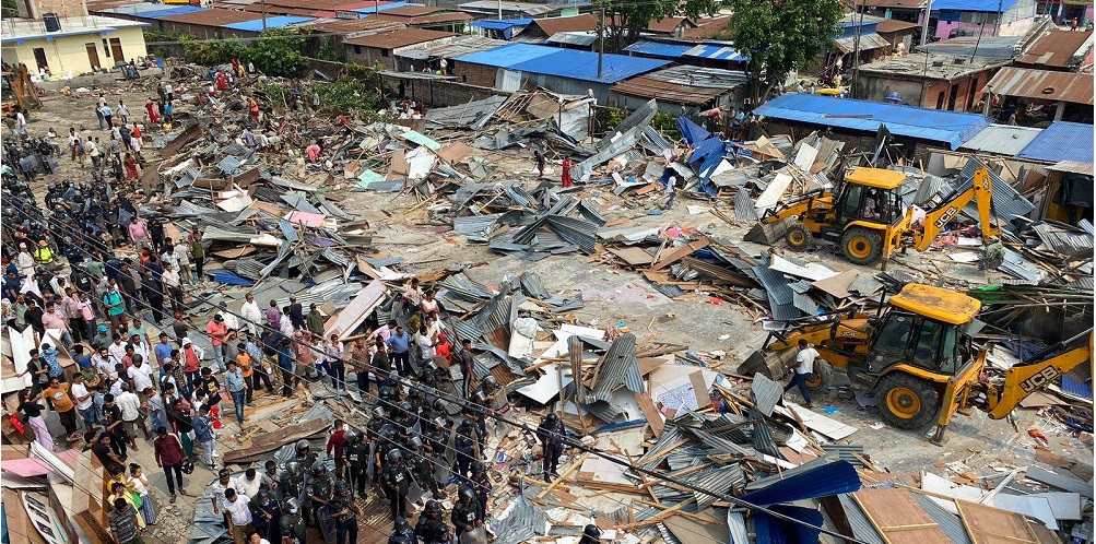 ‘बुधबारे हटियामा डोजर चल्नुमा वाणिज्य संघ दोषी’ आफूहरुलाई संकट पर्दा नेतृत्व भागेको व्यवसायीको भनाई
