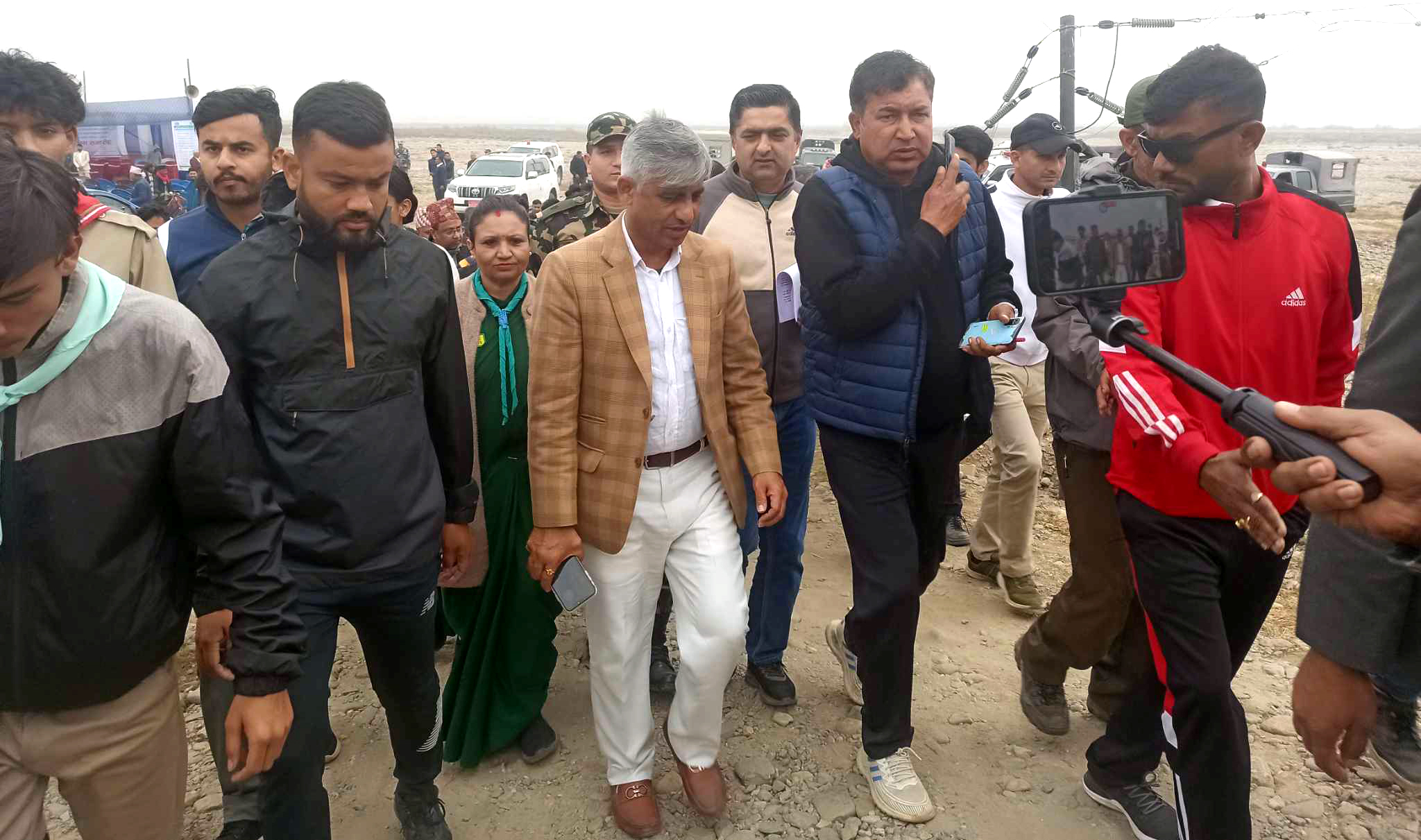 बाहुनडाँगीबाट मुख्यमन्त्री कार्कीको ‘हात्तीमैत्री पदयात्रा’ शुरु