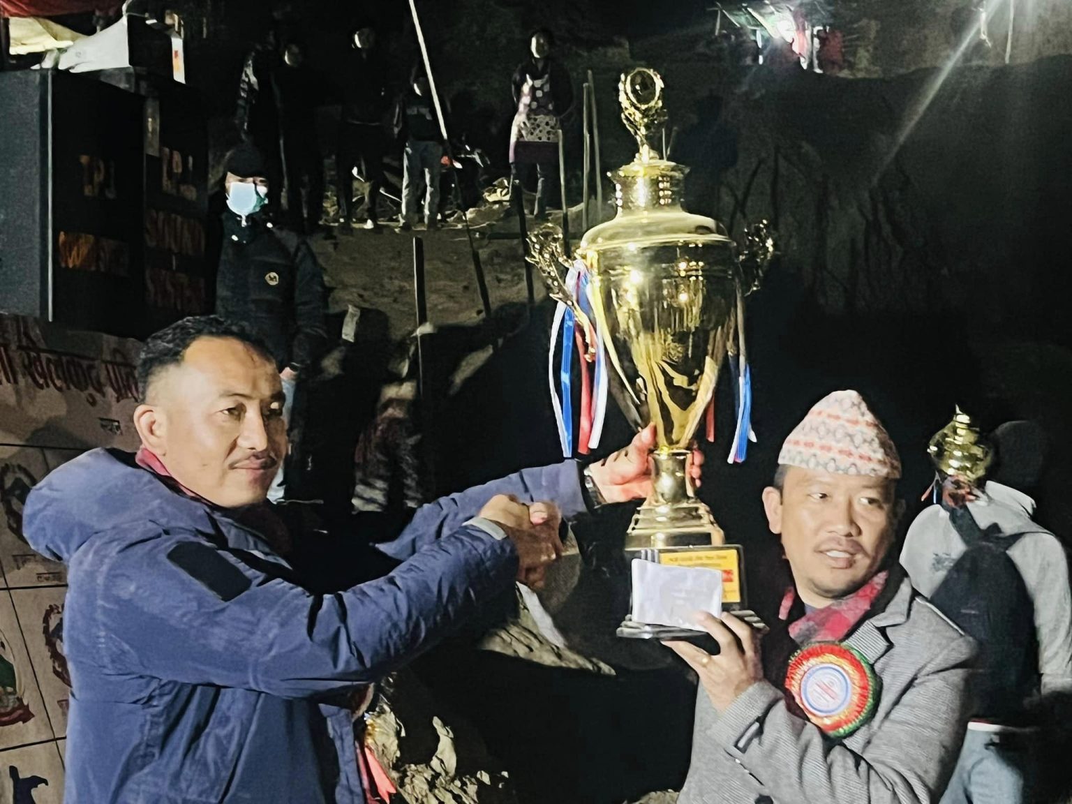 राष्ट्रपति रनिङ शिल्डको उपाधि आठराई त्रिवेणीलाई