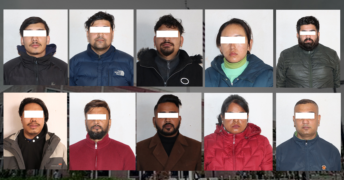 नक्कली शैक्षिक प्रमाणपत्र पेस गरी अमेरिकाको भिसा आवेदन दिने 'डिभी होल्डर'सहित १० जना पक्राउ