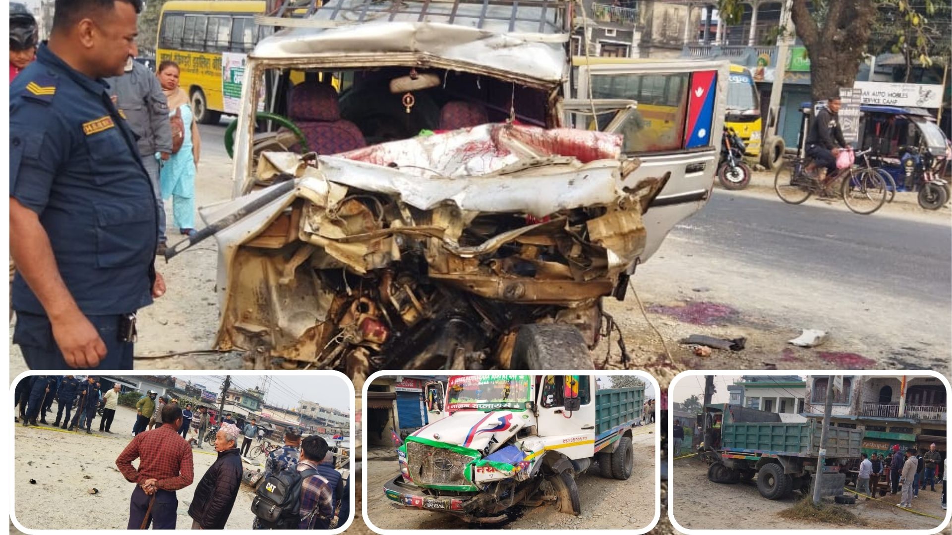 बेलबारी दुर्घटना – सम्धी भेटमा जाँदै थिए तर बाटैमा अस्ताए
