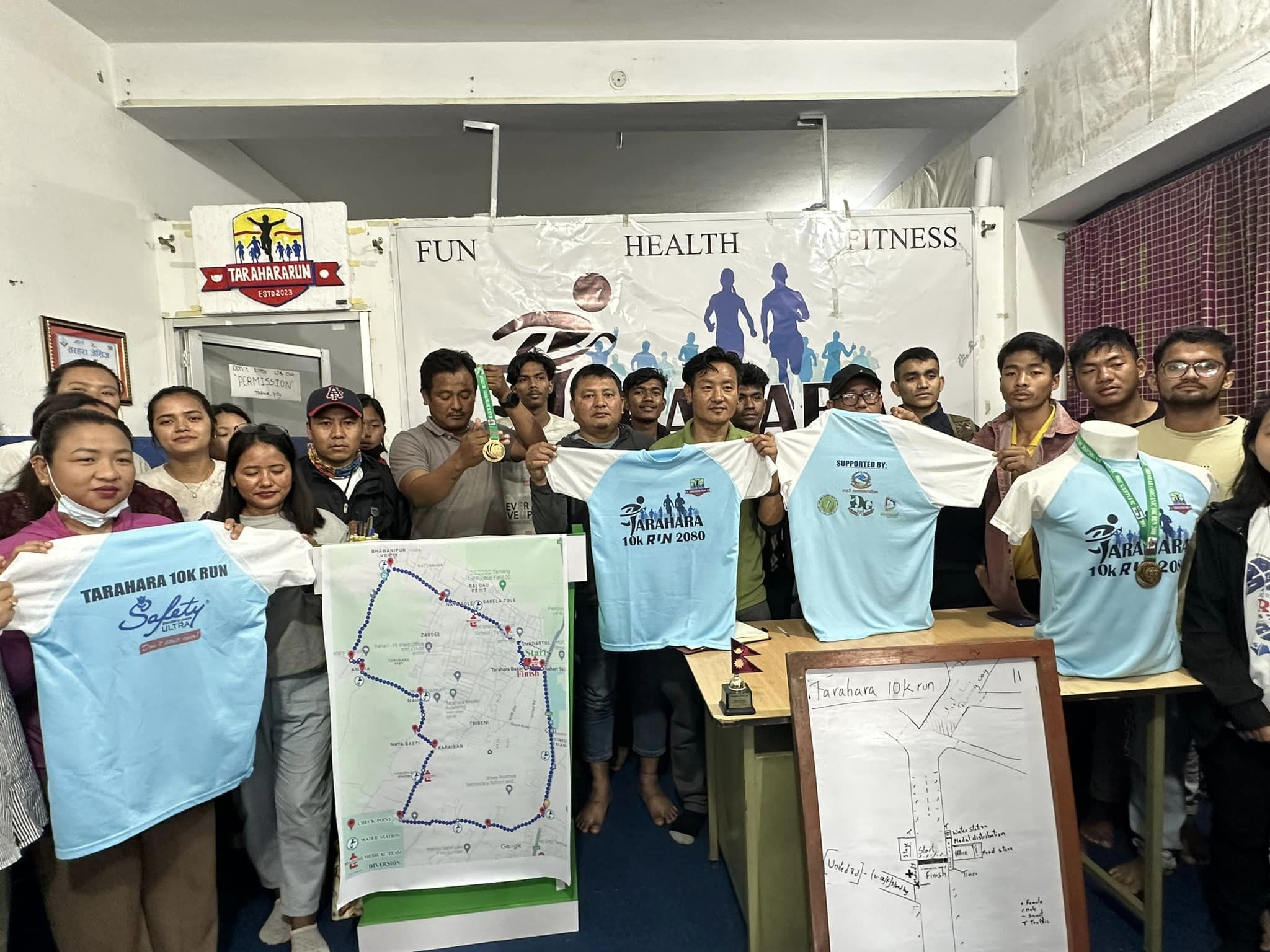 तरहरा रनको तयारी पुरा , १७ सय धावक सहभागी हुने आयोजकको दाबी