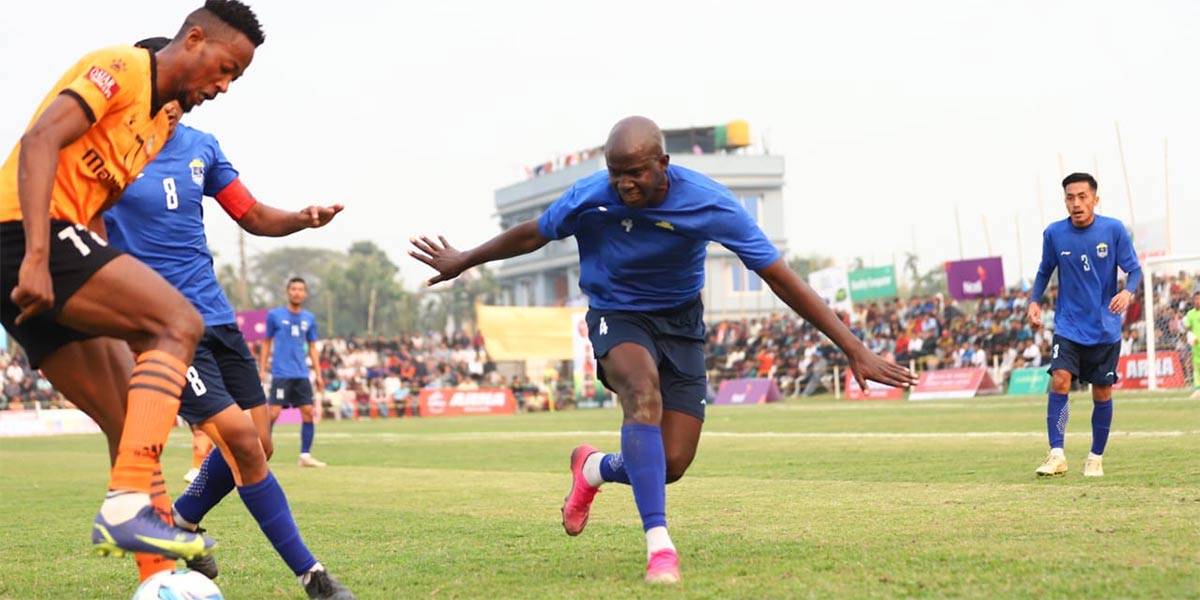 झापा गोल्ड कप सुरु, उद्घाटन खेलमा एपीएफ विजयी