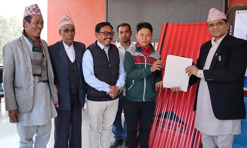 खरको छानो मुक्त फिदिम बनाउन अभियान सुरु