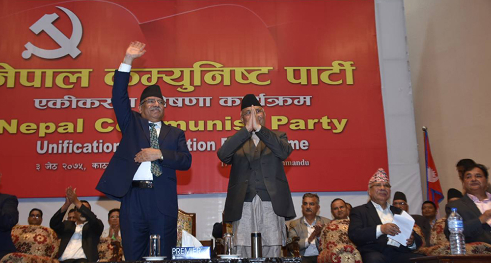 ‘नेकपा’ ब्युँताउने गृहकार्यमा शीर्ष नेता