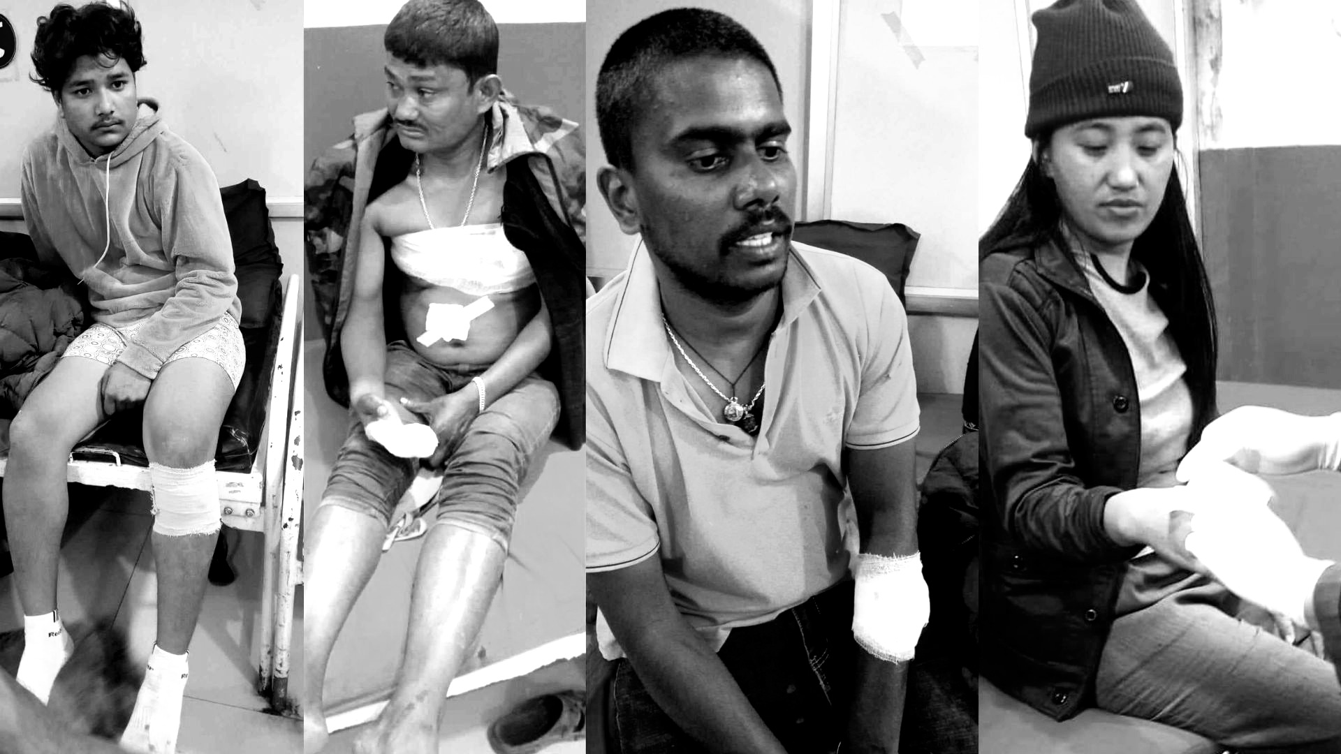 झापाको मेचीनगरमा सशस्त्र प्रहरीको खुकुरी प्रहारबाट ६ जना घाइते