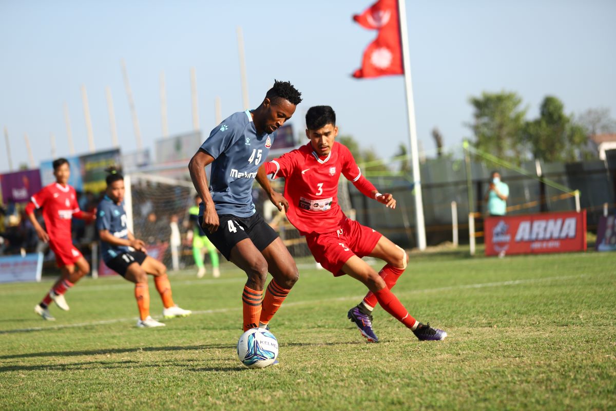 टाइब्रेकरमा निरन्तर सफलता प्राप्त गर्दै एपिएफ फुटबल क्लब सेमिफाइनल प्रवेश